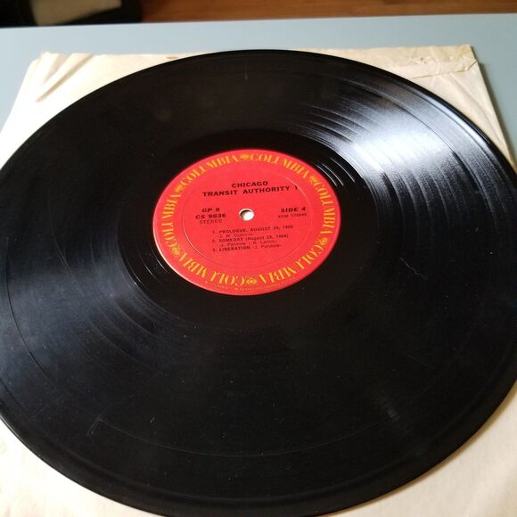 CHICAGO Double LP. Chicago Transit Authority. Columbia Records Cs-9836. - Picture 12 of 12